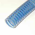 Væske slange PVC blå spiral Ø16 - Ø21